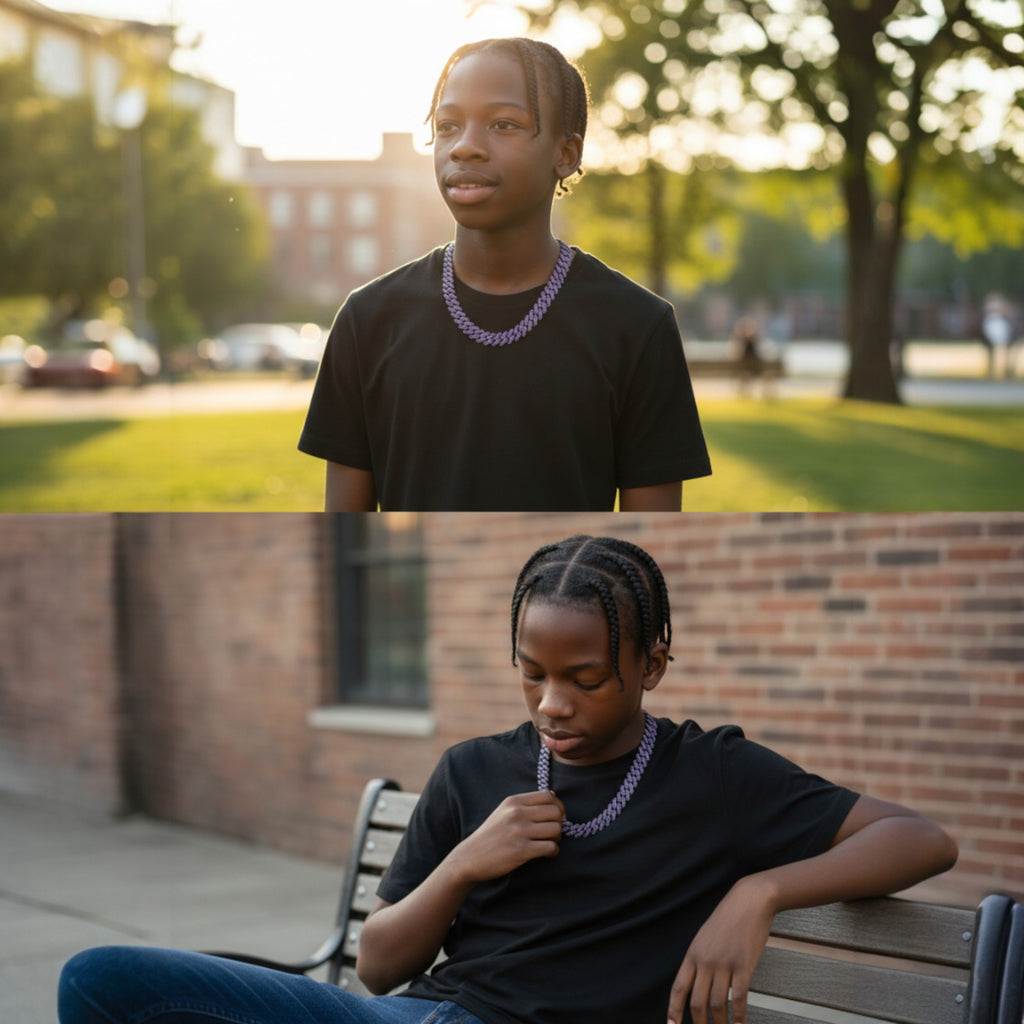 14mm Prong Cuban Necklace