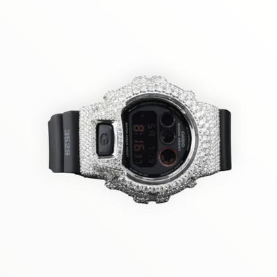 Iced-out (Black) VVS Moissanite Diamond Watch