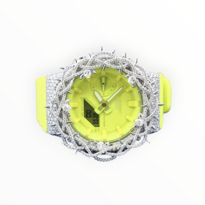 Iced-out (Neon) VVS Moissanite Diamond Watch