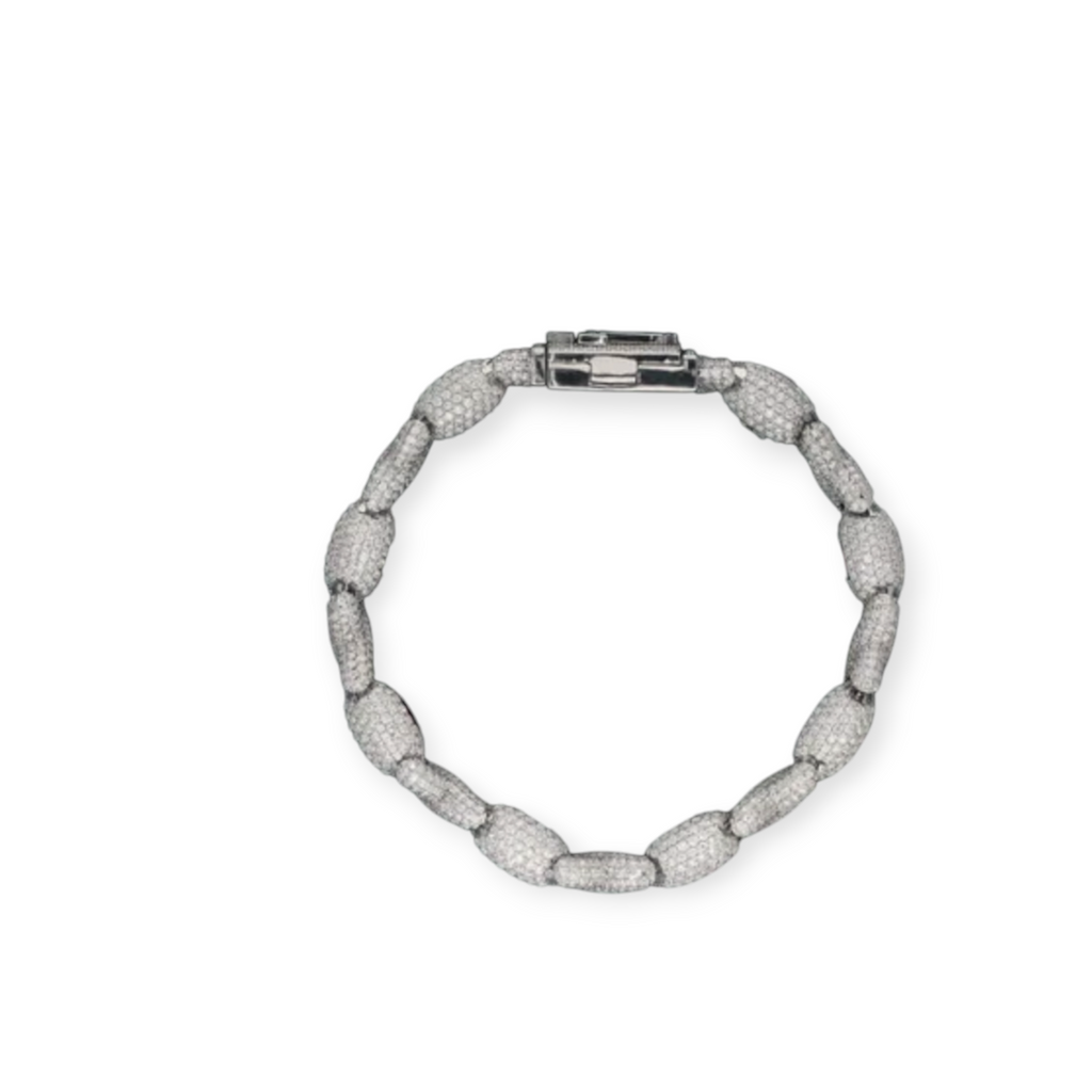 Infinty x Evel Eye Multi Color Moissanite VVS Diamond Bracelet