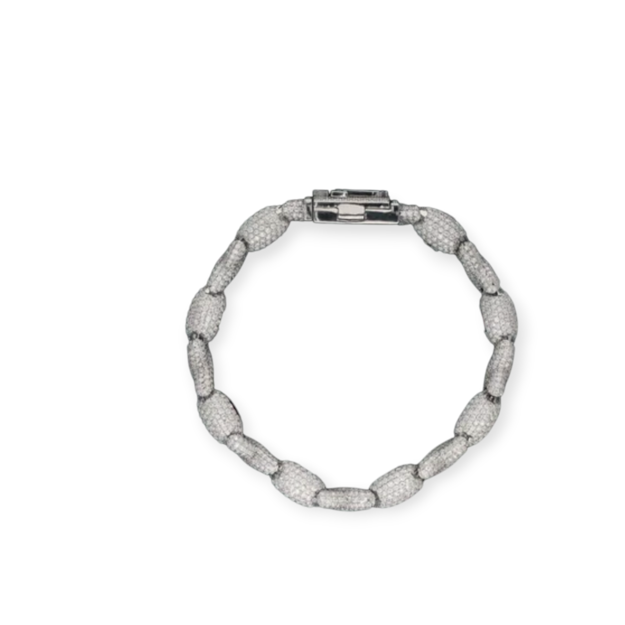 Infinty x Evel Eye Multi Color Moissanite VVS Diamond Bracelet