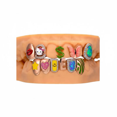 Colorfull Customize Unisex Grill